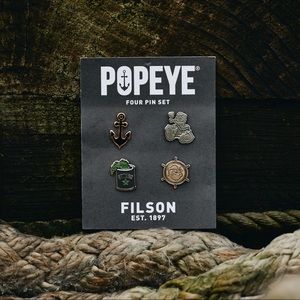 C.C. Filson POPEYE Four Pin Set , Filson NEW